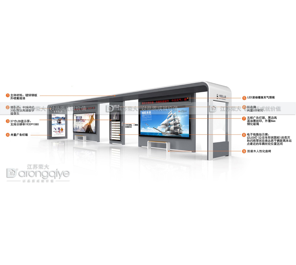 智慧站牌 智慧站牌