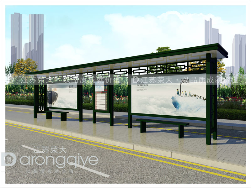 景區仿古候車亭 景區仿古候車亭