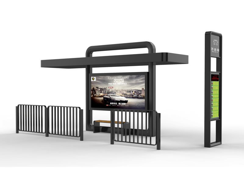 城市公交候車亭 城市公交候車亭