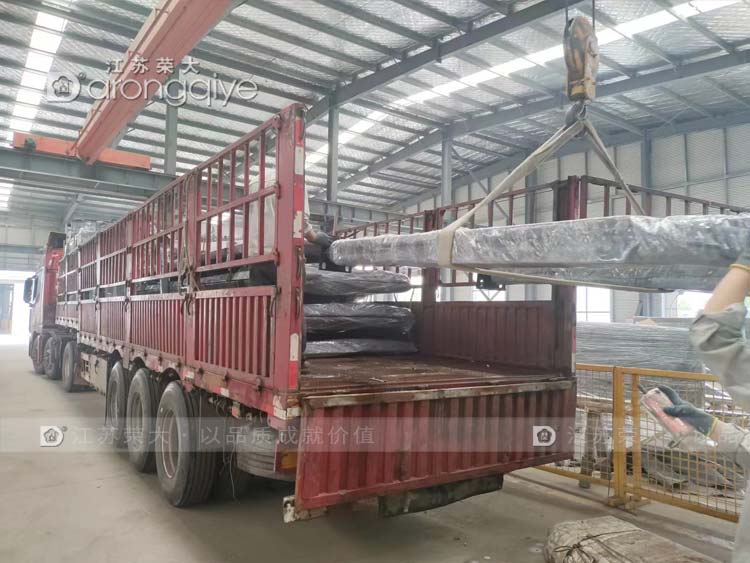 浙江大型候車(chē)亭第二次發(fā)貨配圖一